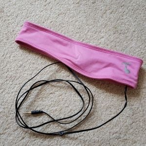 Headphones Tooks Headband Running Pink Band